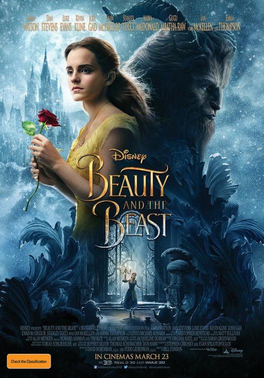 1000 piece jigsaw puzzle for the movie poster: Beauty and the Beast (2017) ver5