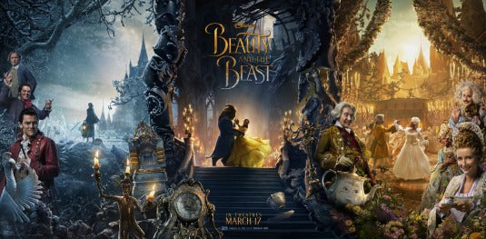 1000 piece jigsaw puzzle for the movie poster: Beauty and the Beast (2017) ver6