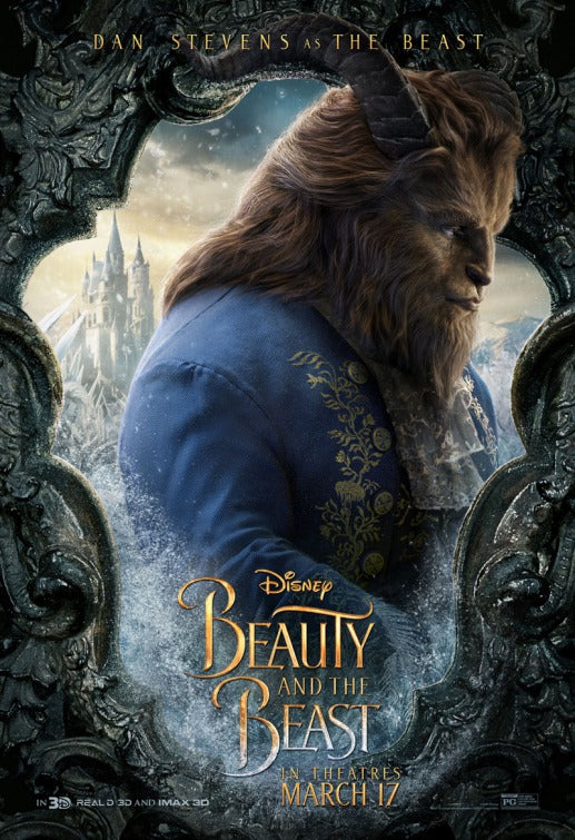 1000 piece jigsaw puzzle for the movie poster: Beauty and the Beast (2017) ver7