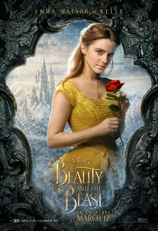 1000 piece jigsaw puzzle for the movie poster: Beauty and the Beast (2017) ver8