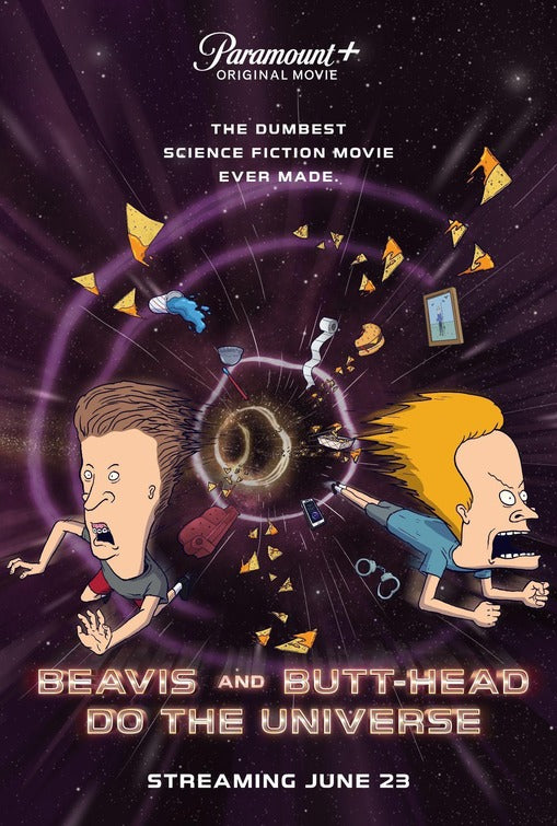 1000 piece jigsaw puzzle for the movie poster: Beavis and Butt-Head Do the Universe (2022)