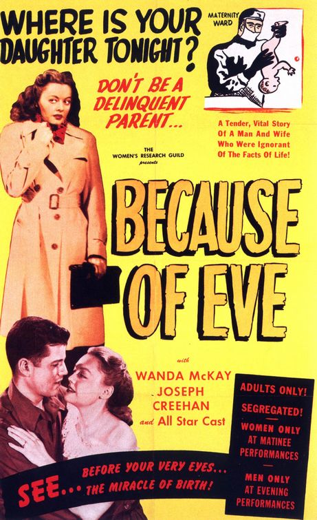 the movie poster: Because of Eve (1948)