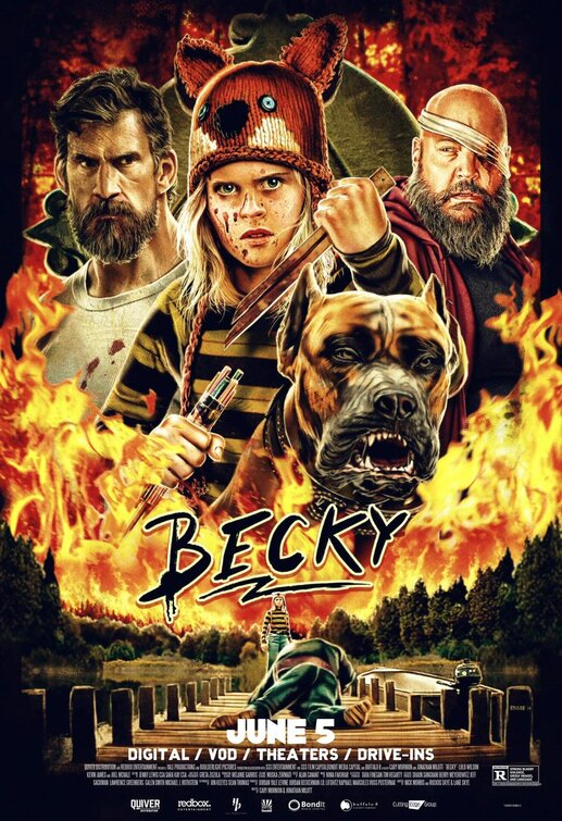 1000 piece jigsaw puzzle for the movie poster: Becky (2020) ver3