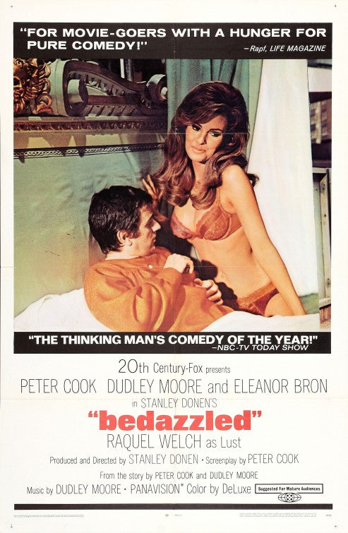 the movie poster: Bedazzled (1967)