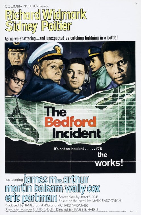 1000 piece jigsaw puzzle for the movie poster: The Bedford Incident (1965)