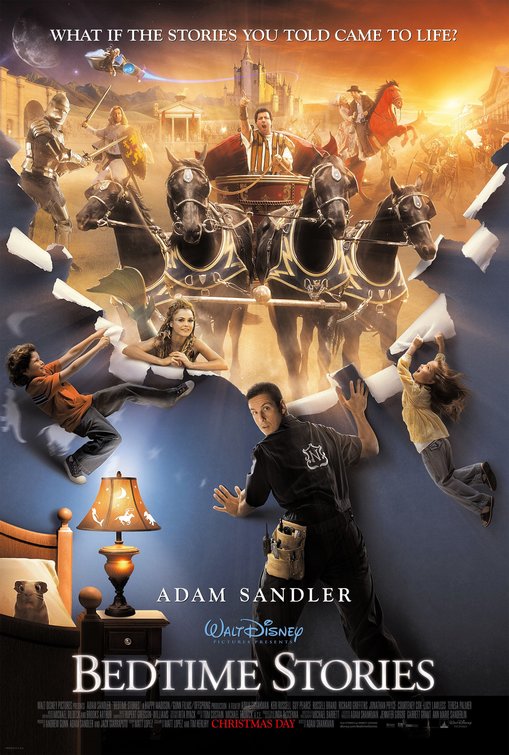 the movie poster: Bedtime Stories (2008)