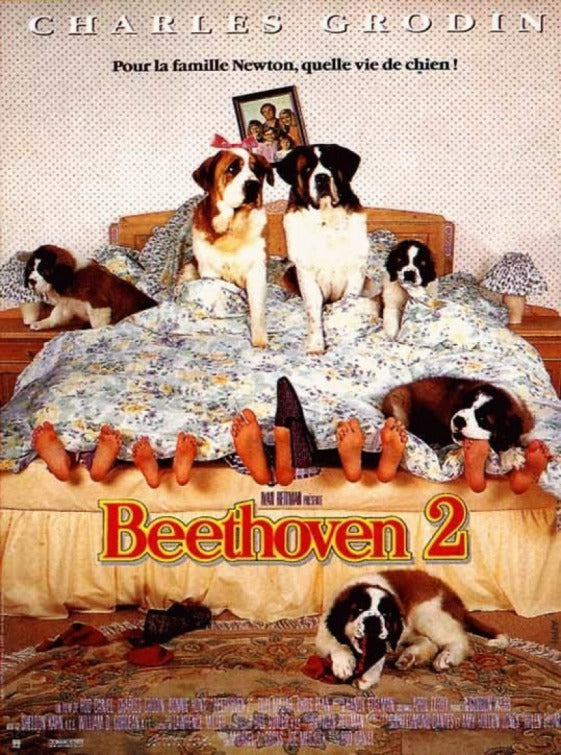 1000 piece jigsaw puzzle for the movie poster: Beethoven's 2nd (1993) ver2