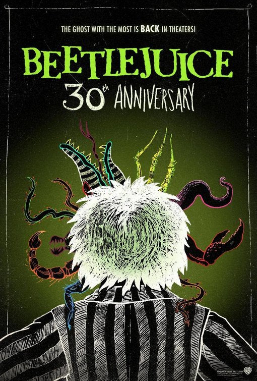 1000 piece jigsaw puzzle for the movie poster: Beetlejuice (1988) ver2