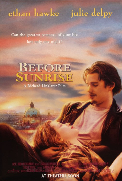 the movie poster: Before Sunrise (1995)