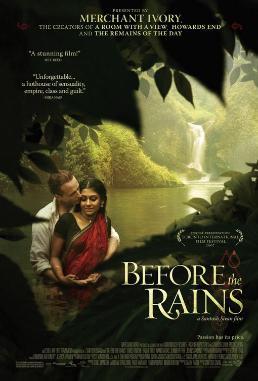 the movie poster: Before the Rains (2008)