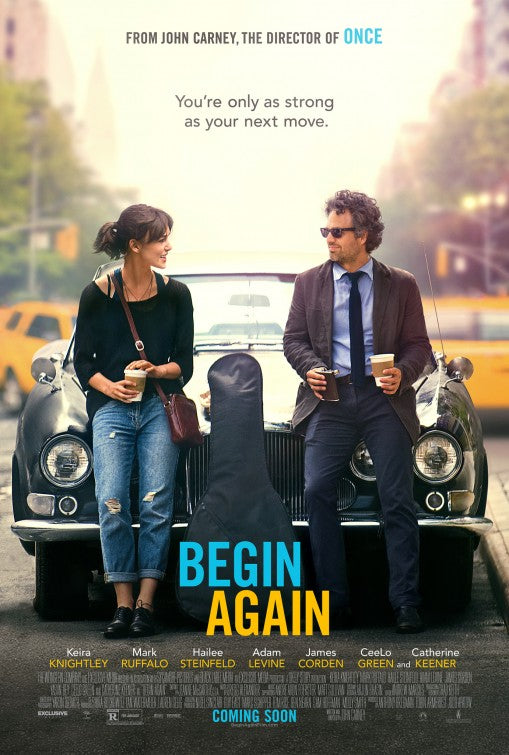 1000 piece jigsaw puzzle for the movie poster: Begin Again (2014)