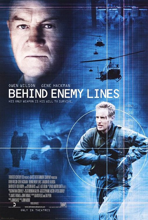 the movie poster: Behind Enemy Lines (2001) ver2