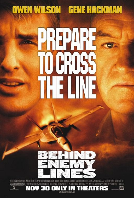 the movie poster: Behind Enemy Lines (2001) ver3