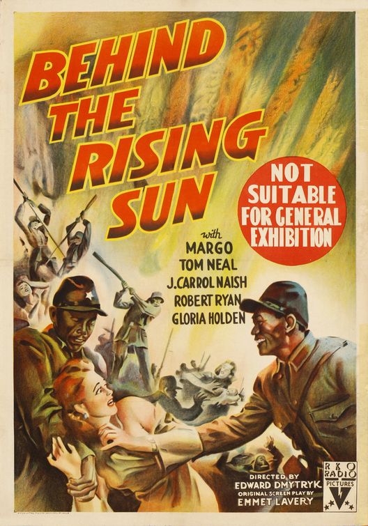 the movie poster: Behind the Rising Sun (1943)