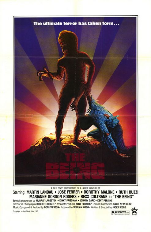 the movie poster: The Being (1983)