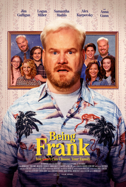1000 piece jigsaw puzzle for the movie poster: Being Frank (2019)