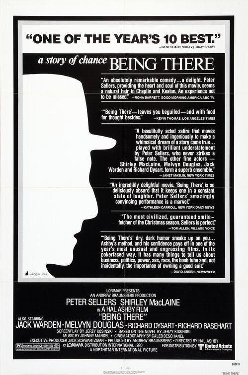 the movie poster: Being There (1979) ver1