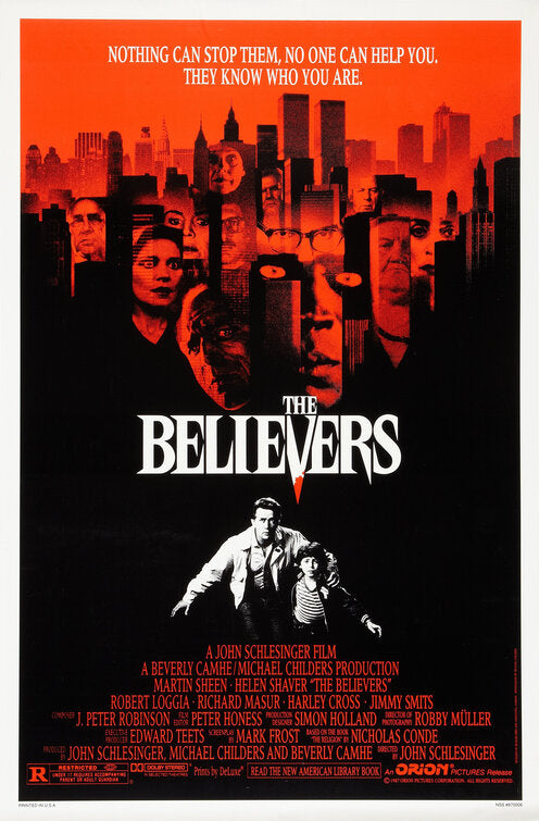 the movie poster: The Believers (1987)
