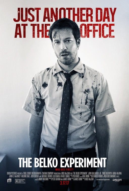 1000 piece jigsaw puzzle for the movie poster: The Belko Experiment (2017) ver7