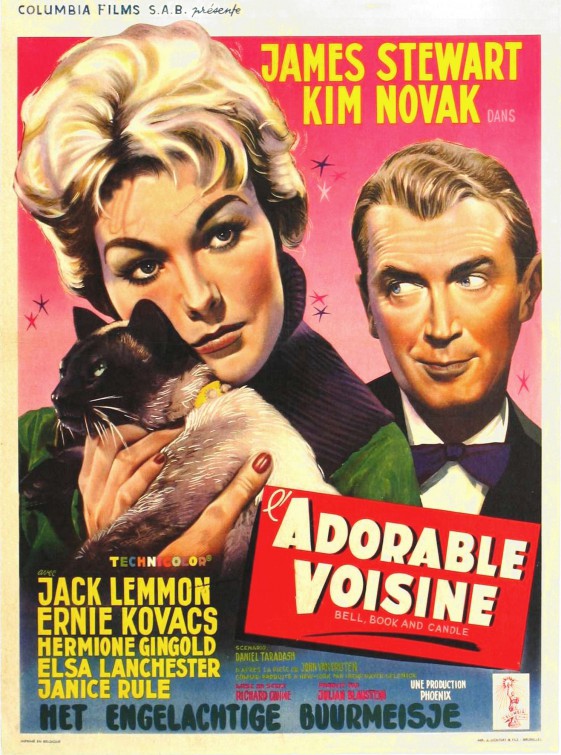 1000 piece jigsaw puzzle for the movie poster: Bell Book and Candle (1958) ver3