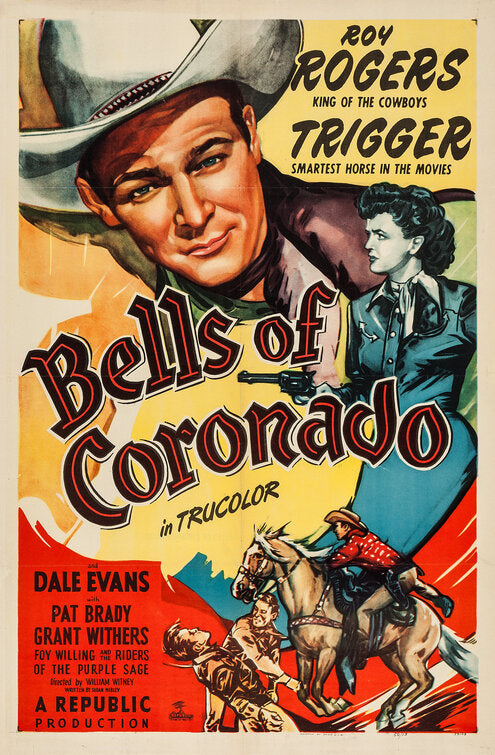1000 piece jigsaw puzzle for the movie poster: Bells of Coronado (1950)