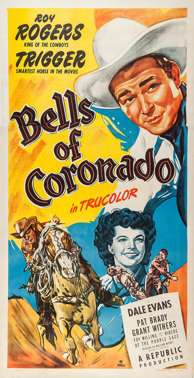 1000 piece jigsaw puzzle for the movie poster: Bells of Coronado (1950) ver2