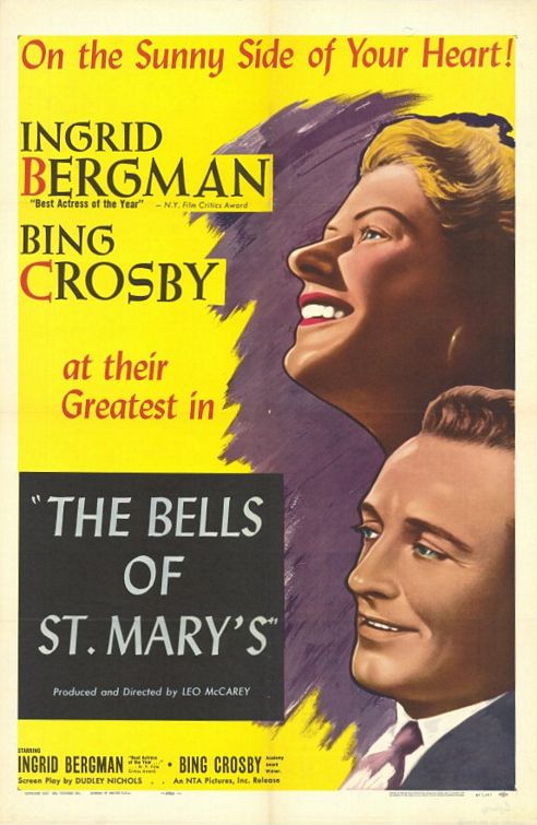 the movie poster: The Bells of St. Mary's (1945)
