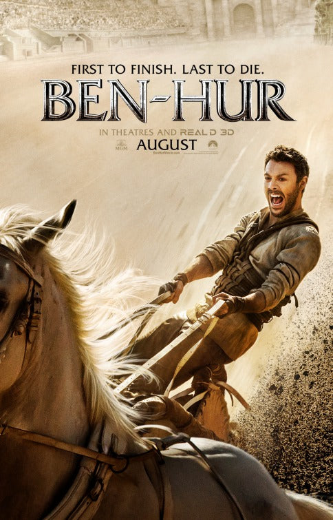 1000 piece jigsaw puzzle for the movie poster: Ben-Hur (2016)