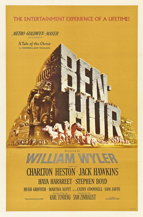 the movie poster: Ben-Hur (1959)