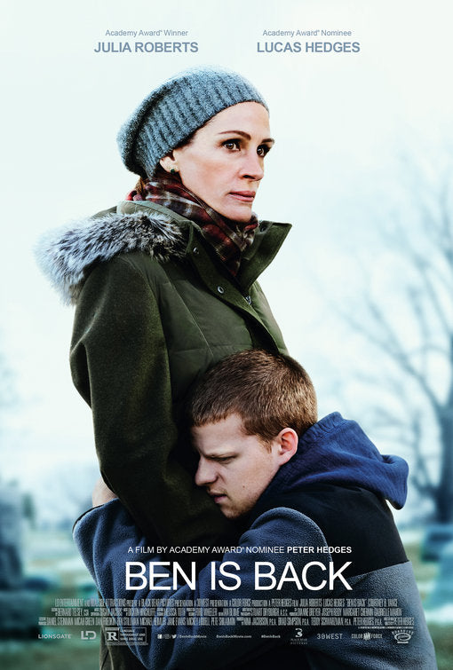 1000 piece jigsaw puzzle for the movie poster: Ben Is Back (2018)