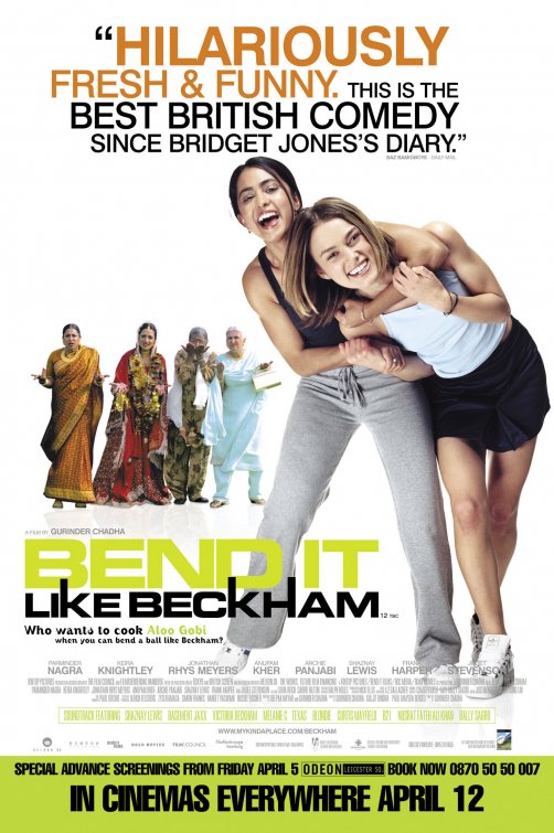 1000 piece jigsaw puzzle for the movie poster: Bend it Like Beckham (2003) ver2