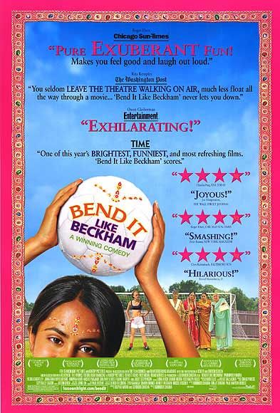 the movie poster: Bend it Like Beckham (2003) ver3
