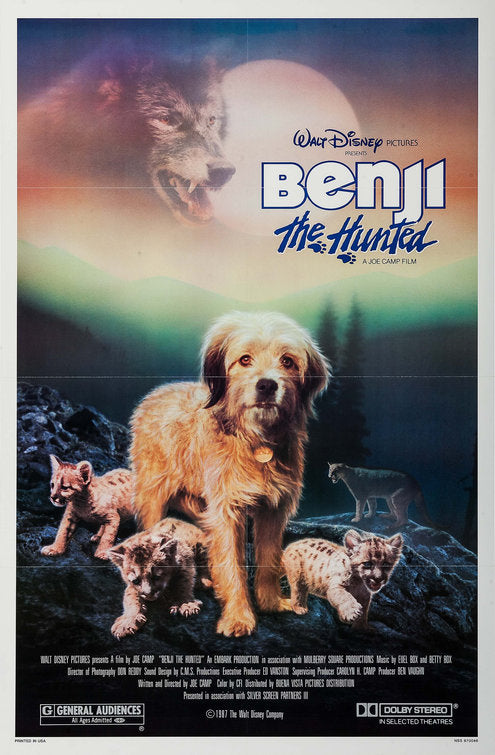 the movie poster: Benji the Hunted (1987)