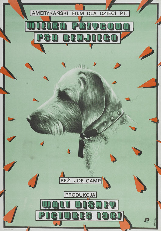 1000 piece jigsaw puzzle for the movie poster: Benji the Hunted (1987) ver3