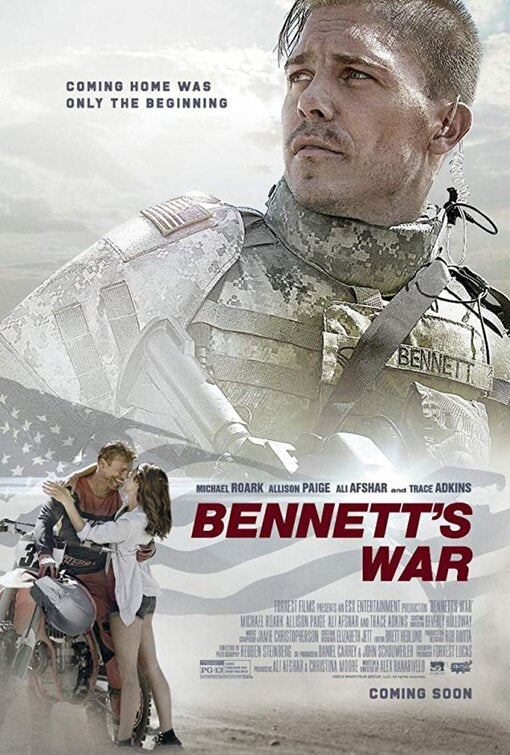 1000 piece jigsaw puzzle for the movie poster: Bennett's War (2019)