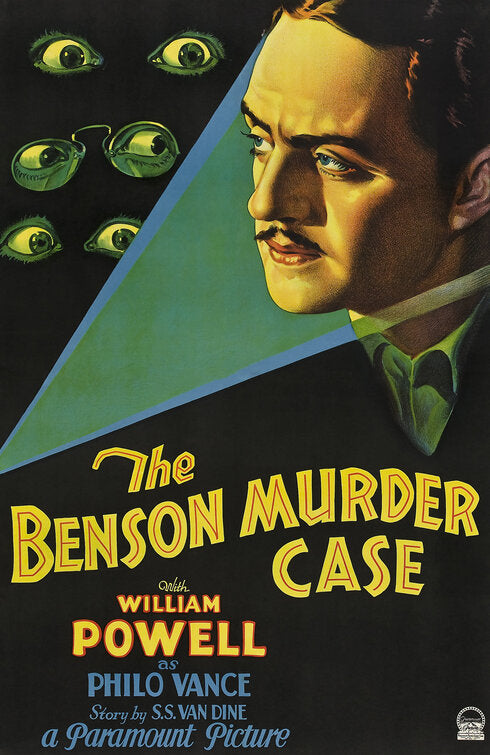 1000 piece jigsaw puzzle for the movie poster: The Benson Murder Case (1930) ver2