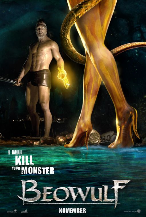 the movie poster: Beowulf (2007) ver8