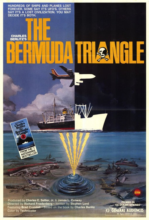 1000 piece jigsaw puzzle for the movie poster: The Bermuda Triangle (1979)