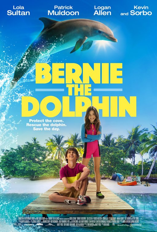 1000 piece jigsaw puzzle for the movie poster: Bernie The Dolphin (2018)