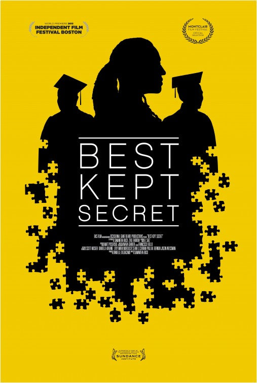 1000 piece jigsaw puzzle for the movie poster: Best Kept Secret (2013)