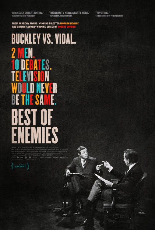 1000 piece jigsaw puzzle for the movie poster: Best of Enemies (2015) ver2
