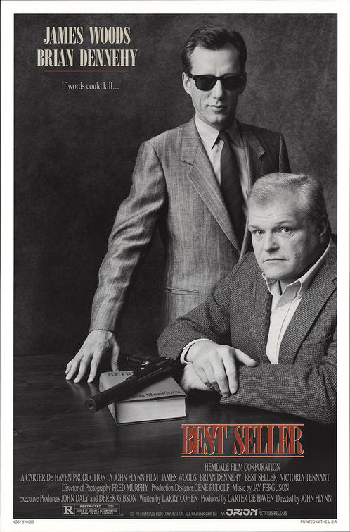 the movie poster: Best Seller (1987)