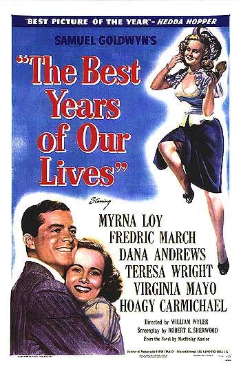the movie poster: The Best Years of Our Lives (1946)