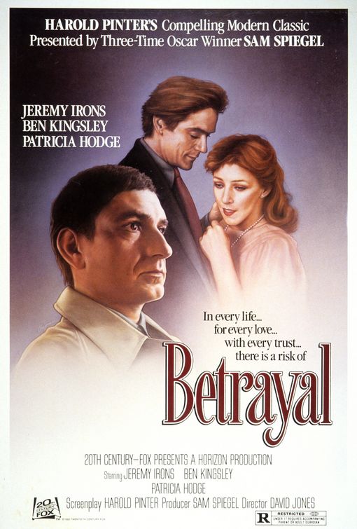 the movie poster: Betrayal (1983)