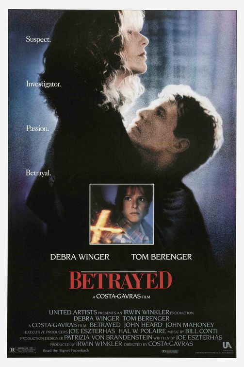 the movie poster: Betrayed (1988)