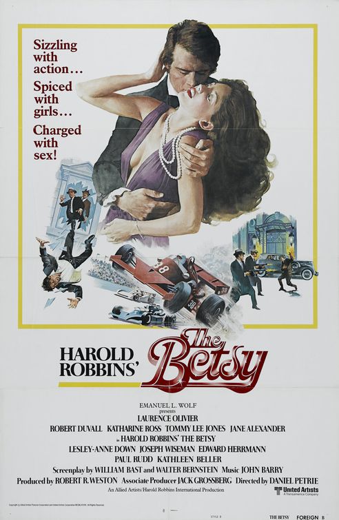 the movie poster: The Betsy (1978)