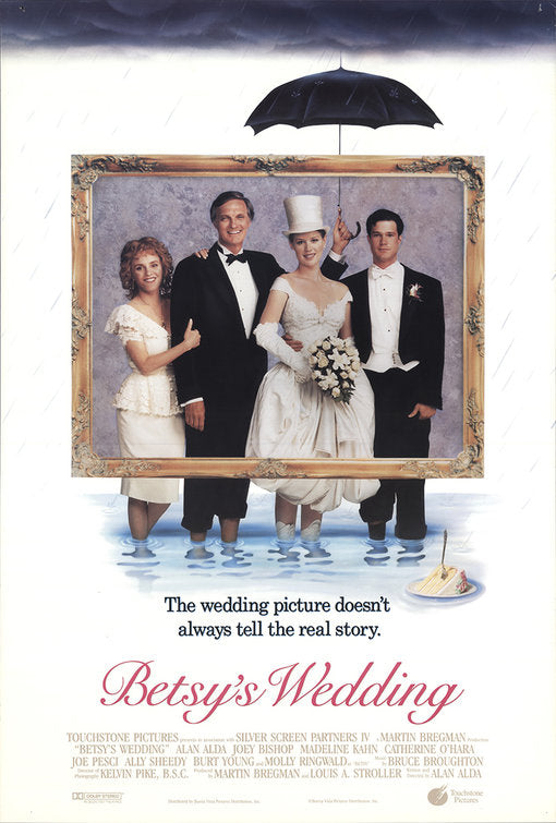 the movie poster: Betsy's Wedding (1990)