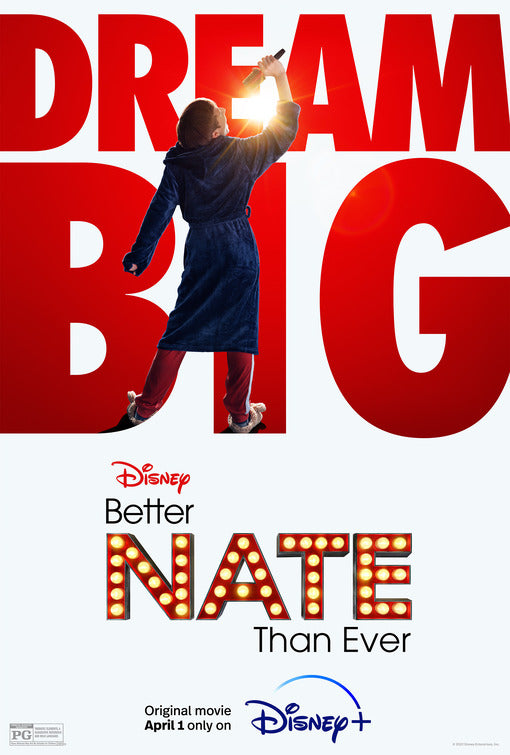 1000 piece jigsaw puzzle for the movie poster: Better Nate Than Ever (2022)