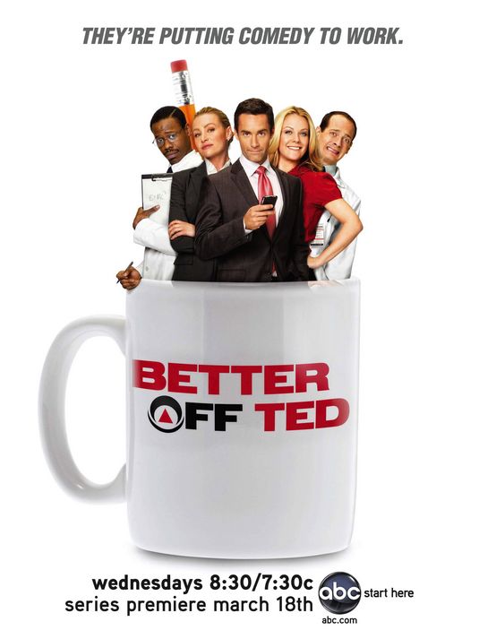 1000 piece jigsaw puzzle for tv poster: Better Off Ted