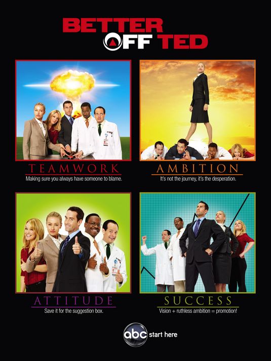 1000 piece jigsaw puzzle for tv poster: Better Off Ted, ver2